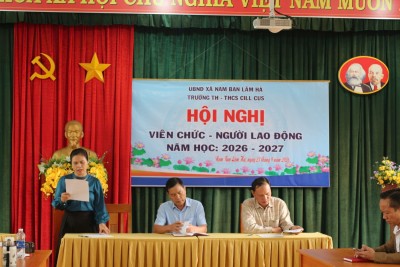 Hội nghị Viên chức - Người lao động năm học 2026 - 2027