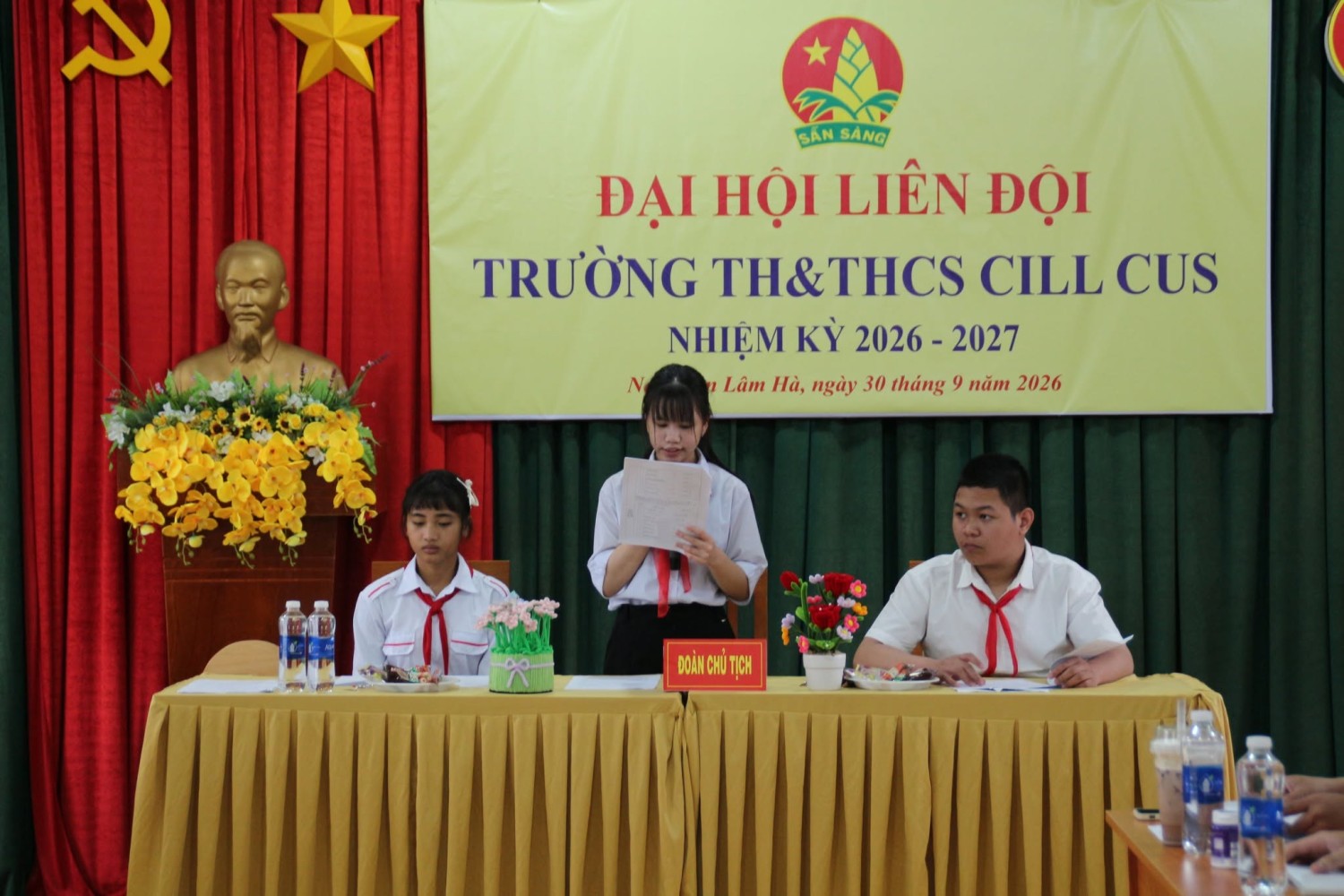 ĐẠI HỘI LIÊN ĐỘI TRƯỜNG TH&THCS CILL CUS NĂM HỌC 2026 – 2027